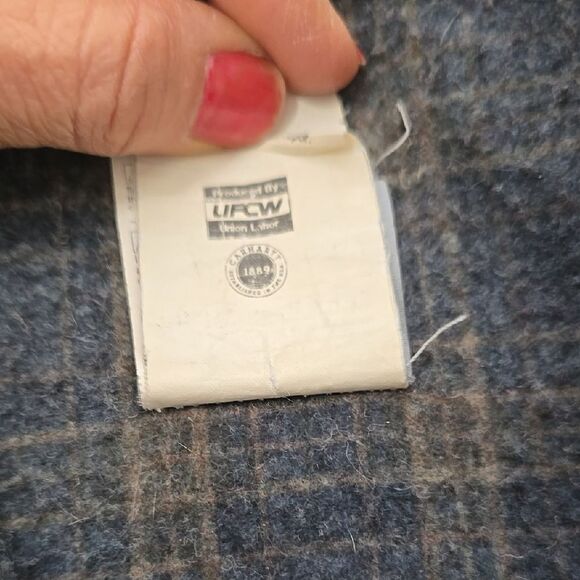 Carhartt Black Military Field Coat Heavy-Duty Canvas 2XL - Picture 10 of 12